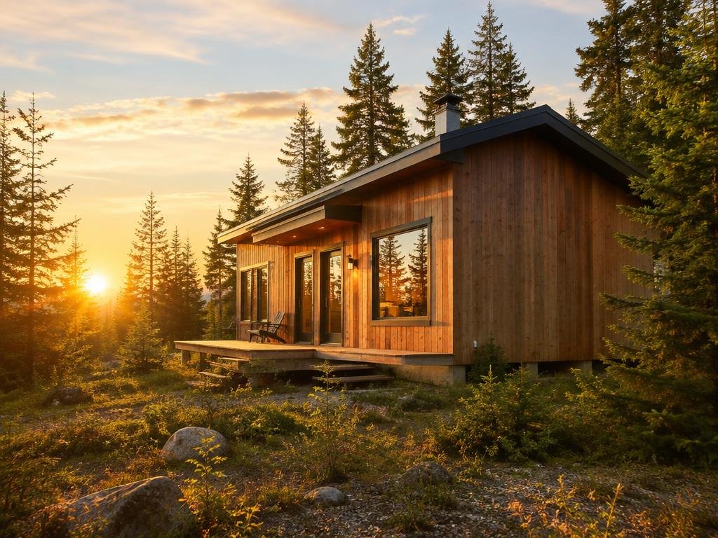 Cabin exterior
